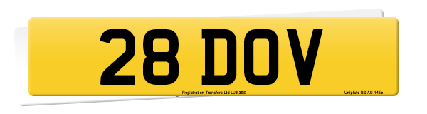 Registration number 28 DOV